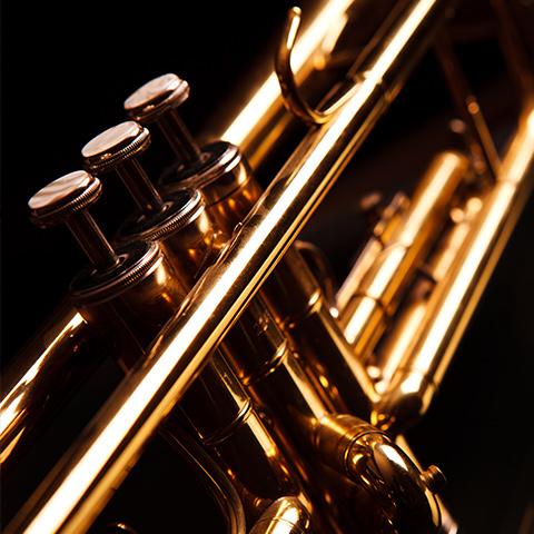 trumpet closeup